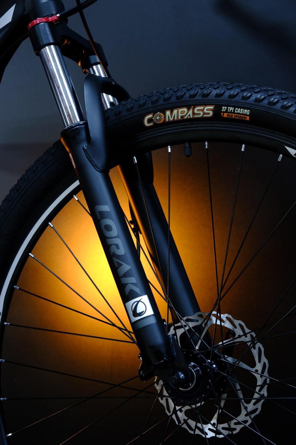 LORAK Safe 29 HD Матовый Чёрный/Серый/Серый 19р (на рост 171-182)