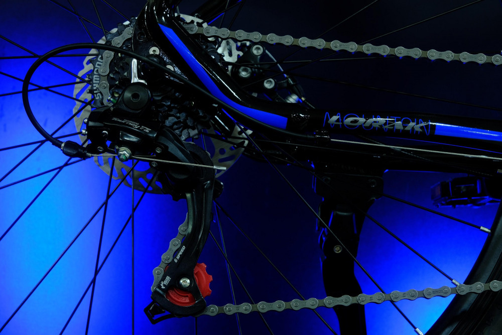 LORAK M-07 Prom Чёрный/Синий глянец (29")