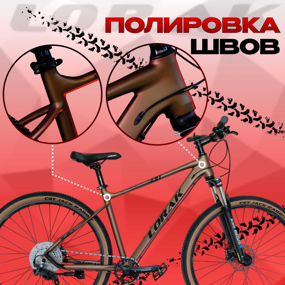 LORAK Sel 9750 SE Матовый Коричневый 17р (на рост 155-173)