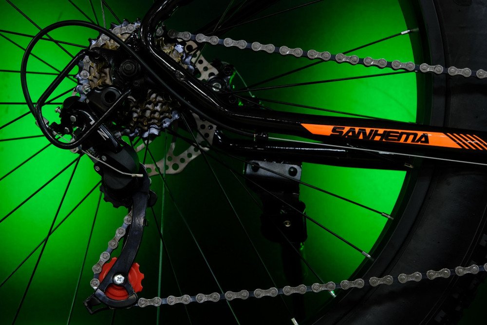 SANHEMA FAT 26 Чёрный/Оранжевый