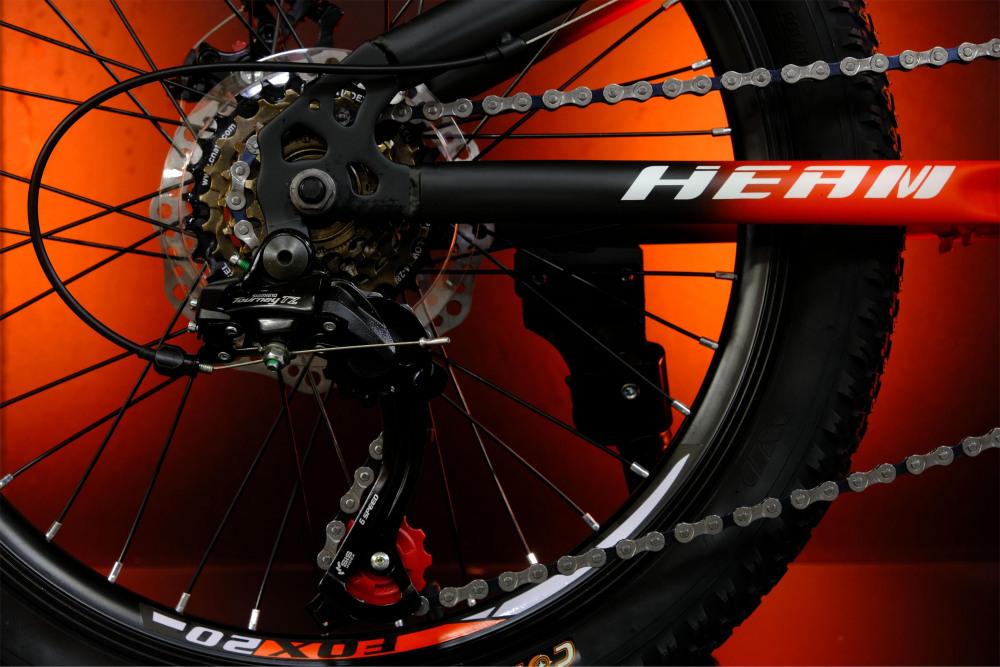 HEAM FOX 20 Чёрно/Оранжевый