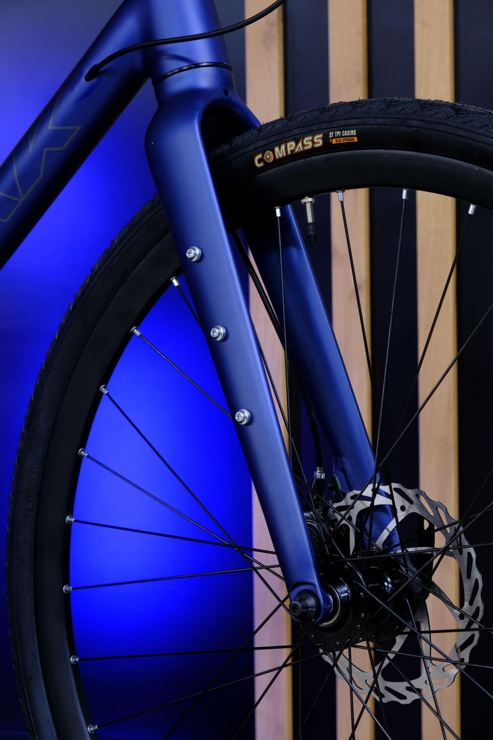 LORAK Grav 50 Матовый Синий/Чёрный рама 550mm